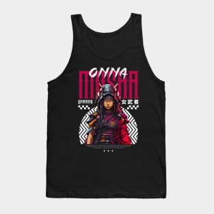 Onna Musha Anime Girl Samurai Tank Top